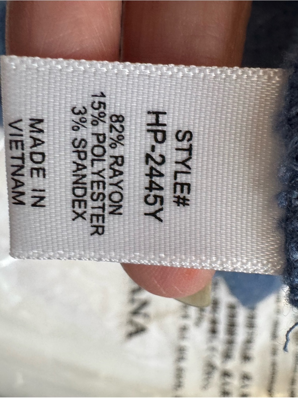 NWOT Zenana Brushed Hacci knit pants. - Picture 5 of 6